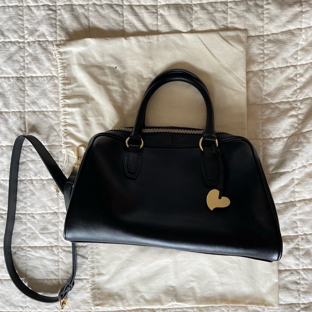 Cuore & Pelle Black Leather Doctor’s Bag
